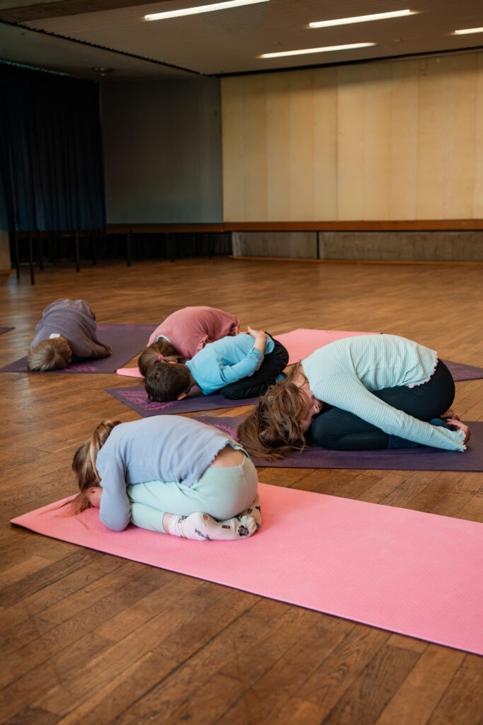 Entspannungsübung Kinderyoga